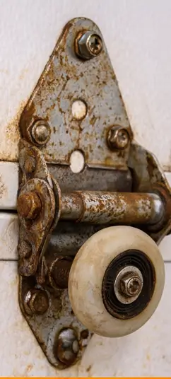 Roller Before Repair